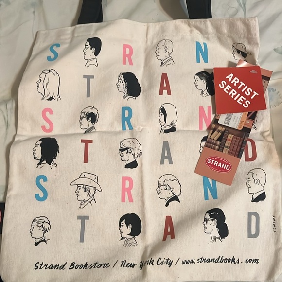 Strand Book Store Artist Series Tote bag - Picture 2 of 3